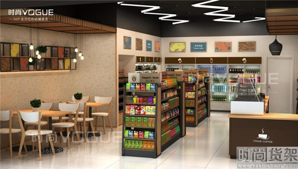 便利店設(shè)計效果圖_便利店布局設(shè)計圖